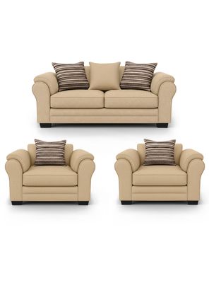 Living 5 Cuerpos 3+1+1 XL Con Resorte Estructural Grandón Chenille