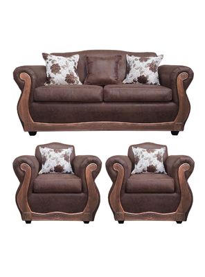 Living Con Resorte Estructural 5 Cuerpos 3+1+1 Grand Santi Envejecido X