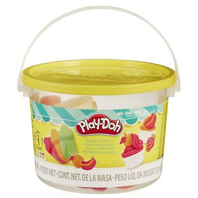 Masas y Plastilinas Play Doh Cubeta Postres Helados