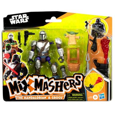 Imagen 2 del producto Figura de Acción Star Wars MixMashers El Mandaloriano y Grogu