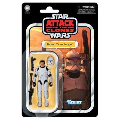 Imagen 2 del producto Figura de Acción Star Wars Vintage El Ataque de los Clones Soldado Clon Fase I