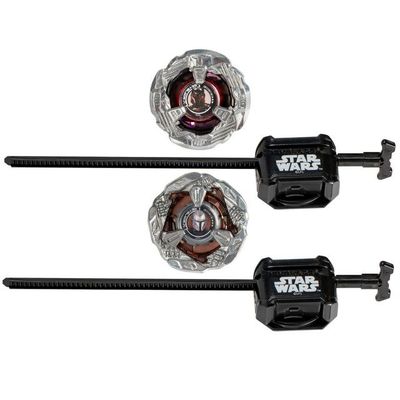 Trompo Beyblade X Star Wars The Mandalorian 3-60F vs. Moff Gideon 3-80N