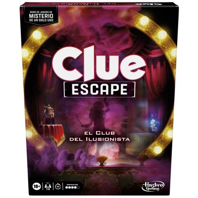 Juego de Mesa Hasbro Gaming Clue Escape El Club del Ilusionista