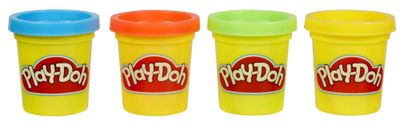 Masa Play Doh Mini Pack 4 Unid Básicos