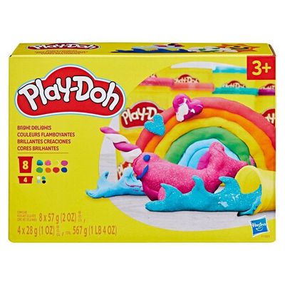 Masas y Plastilinas Play Doh Set Brillantes Creaciones