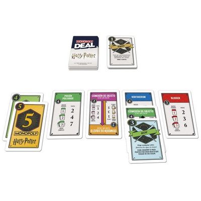 Imagen 2 del producto Juego de Mesa Monopoly Deal Harry Potter
