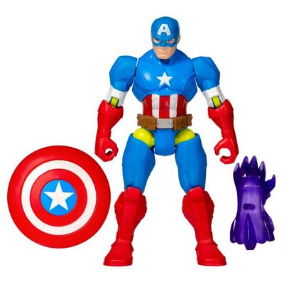 Figura de Acción Marvel Avengers MixMashers Capitán América