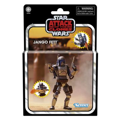 Imagen 2 del producto Figura de Acción Star Wars Vintage El Ataque de los Clones Jango Fett