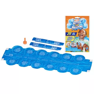Cápsulas de Agua Nerf Better Than Balloons 36 Unidades