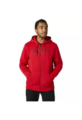 Poleron Lifestyle Pinnacle Zip Rojo Fox