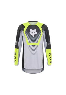 Polera Moto 180 Collect Amarillo/Negro Fox
