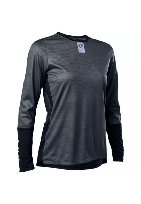 Imagen 2 del producto Polera Bicicleta Mujer Defend Manga Larga Gris Fox