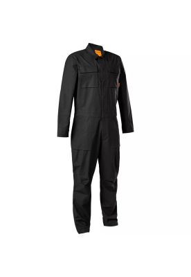 Traje Moto Antipolvo Defend Drive Negro Fox