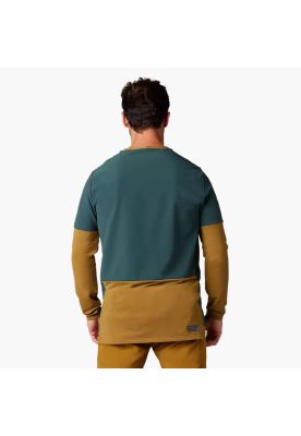 Imagen 2 del producto Polera Bicicleta Defend Thermal Esmeralda Fox