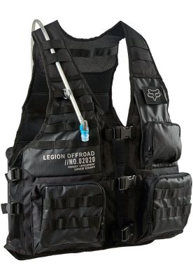 Chaqueta Moto Legion Tac Negro Fox