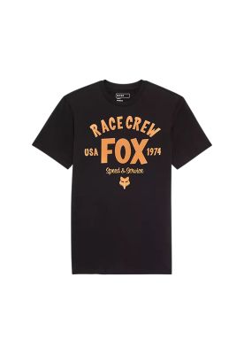 Polera Lifestyle Slogan Premium Negro Fox