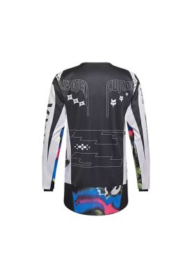 Imagen 2 del producto Polera Moto 180 Image Cosmo Blanco/Negro Fox