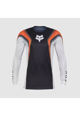 Polera Moto Flexair Infinite Naranjo/Negro Fox