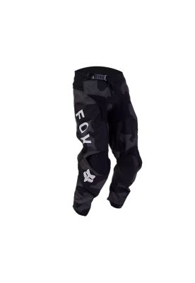 Pantalon Moto Niño Bnkr Negro Fox