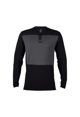 Polera Moto Defend Off Road Negro Fox