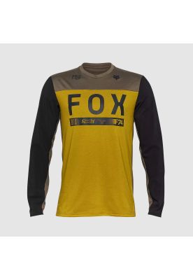 Imagen 1 del producto Polera Moto Ranger Off-Road Amarillo Mostaza Fox