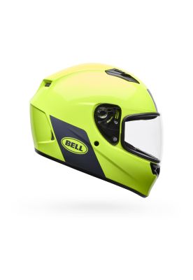 Imagen 2 del producto Casco Moto Calle Qualifier Clip Amarillo Certificado QR Bell
