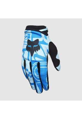 Guantes Moto Mujer 180 Race Spec Azul Fox