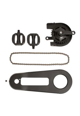 Kit Pedales Bicicleta V4 Aro 14 Negro Roda