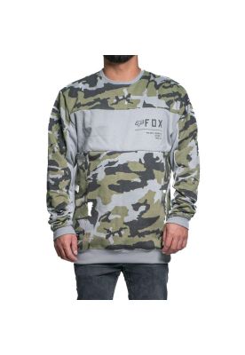 Poleron Lifestyle Refract Crew Negro Fox