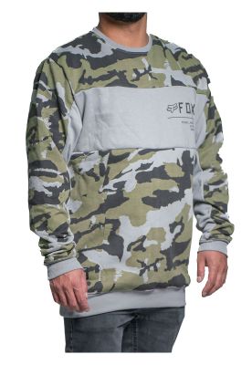 Imagen 2 del producto Poleron Lifestyle Refract Crew Negro Fox