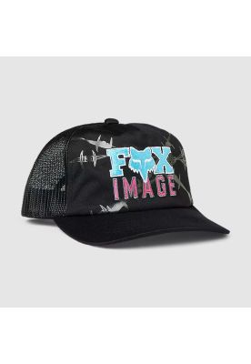 Gorro Jockey Lifestyle Niño Barb Wire Snapnack Negro Fox