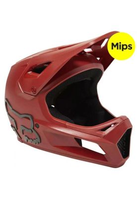 Casco Bicicleta Rampage Rojo Fox