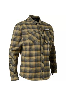 Camisa Moto Defend Drive Windbloc® Café Fox