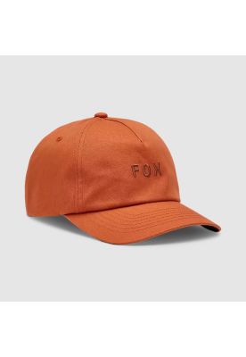 Gorro Jockey Lifestyle Wordmark Ajustable Terracota Fox