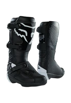 Botas Moto Mujer Comp Negro Fox