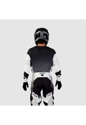 Imagen 2 del producto Polera Moto 360 Revise Negro/Blanco Fox