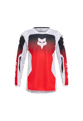 Polera Moto Niño 180 Shield Rojo Fox