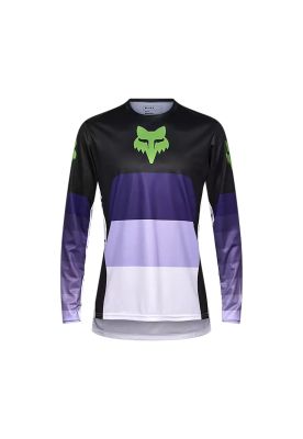 Polera Bicicleta Ranger Grid Morado Fox