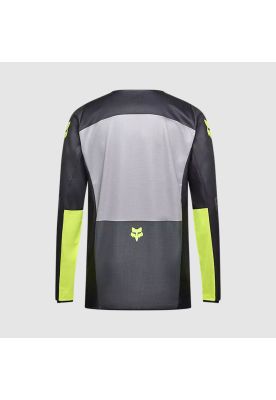 Imagen 2 del producto Polera Moto 180 Flow Negro/Amarillo Fox