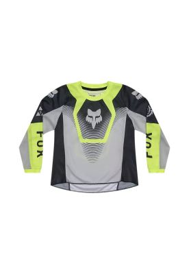 Polera Moto Niño 180 Collect Amarillo/Negro Fox