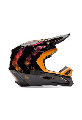 Casco Moto V1 Kairos Amarillo/Negro Fox