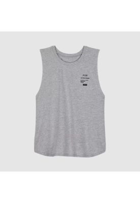 Imagen 2 del producto Polera Lifestyle Mujer Numerical Biker Gris Fox