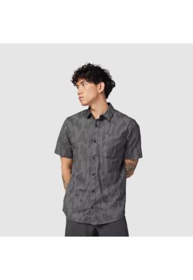 Camisa Lifestyle Swarmer Woven Negro Fox