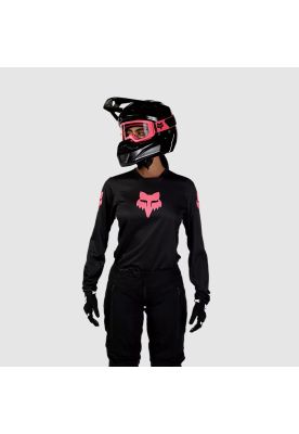 Imagen 2 del producto Polera Moto Mujer 180 Blackout Negro Fox