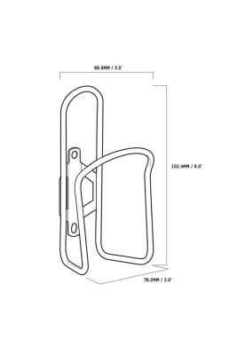 Imagen 2 del producto Porta Caramayola Bicicleta Comp Aluminum Negro Blackburn