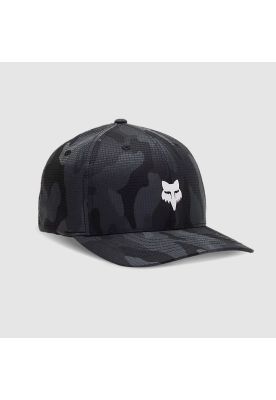 Gorro Jockey Lifestyle Fox Head Tech Flexfit Negro Camo Fox