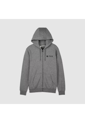 Poleron Lifestyle Absolute Zip Gris/Negro Fox