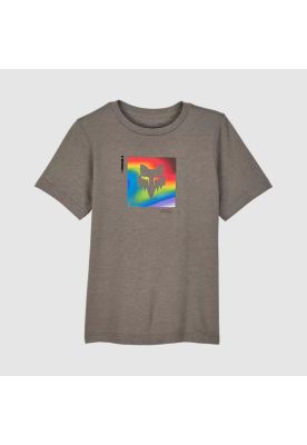 Imagen 2 del producto Polera Lifestyle Niño Scans Premium Gris Fox