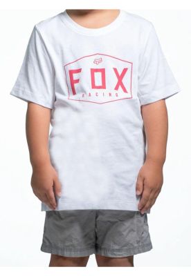 Imagen 2 del producto Polera Lifestyle Niño Crest Blanco Fox