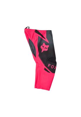 Pantalon Moto Niño 180 Shield Negro/Rosado Fox